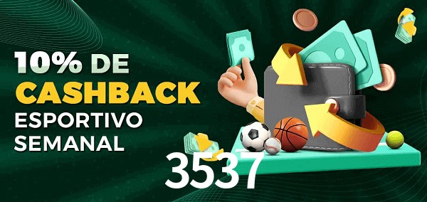 10% de bônus de cashback na 3537